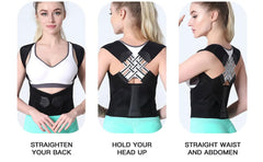 Premium Posture Corrector Belt For Men And Women (Free Size)