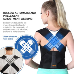 Premium Posture Corrector Belt For Men And Women (Free Size)
