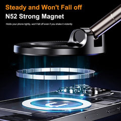 2025 Newest 360° Adjustable Vacuum Magnetic Suction Cup Phone Holder Mount